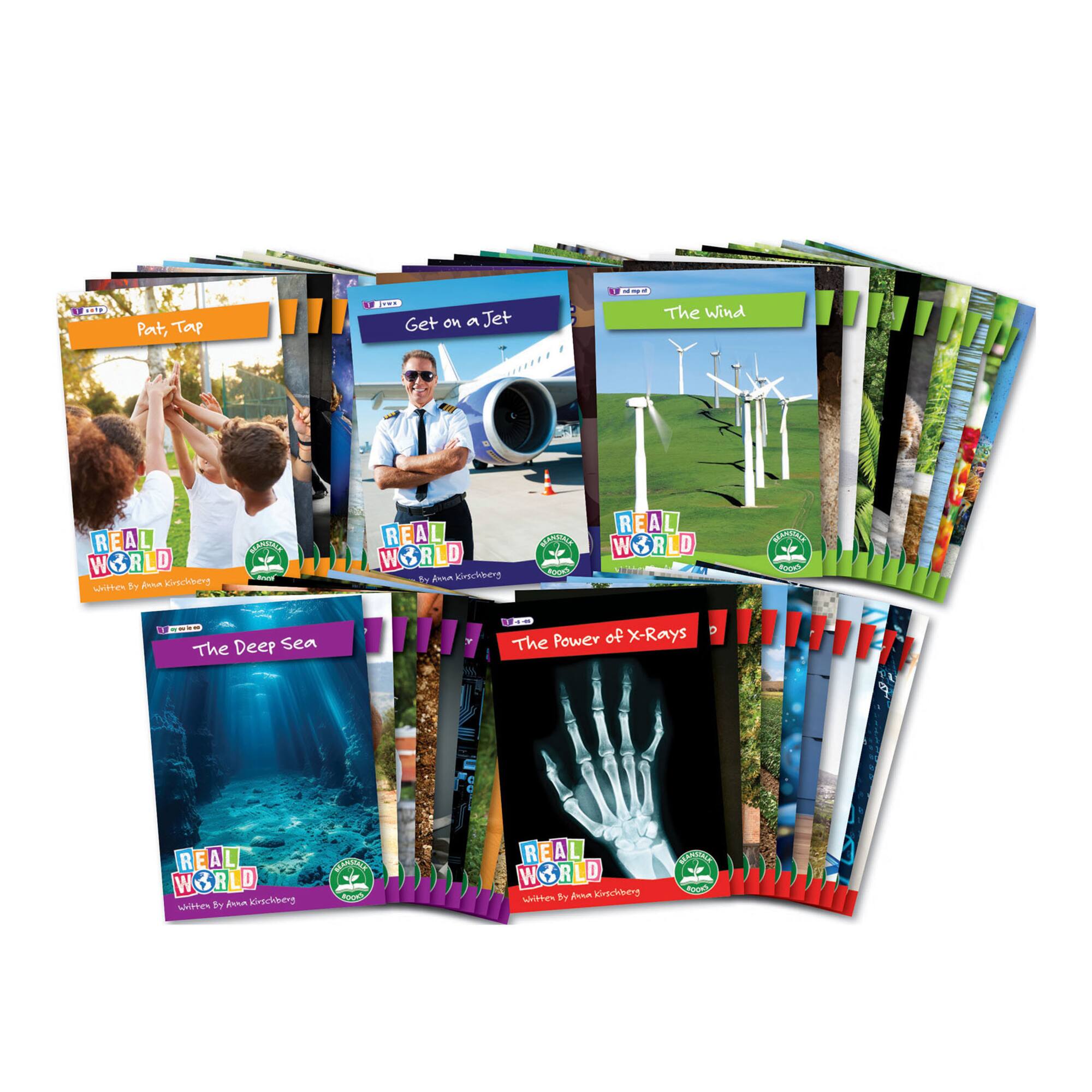 Beanstalk Books Decodable Readers Real World Readers Set